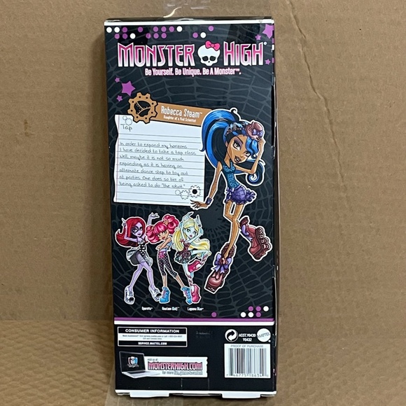Monster High Dance Class Robecca Steam Doll 2012 Mattel #Y0432 - Picture 5 of 5